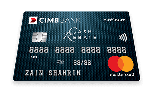 Kad Kredit Platinum Rebat Tunai CIMB