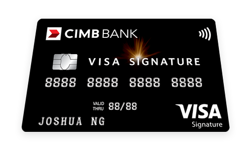Kad Kredit CIMB Visa Signature
