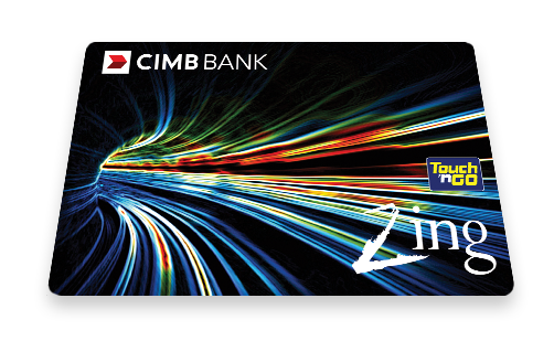 Touch n Go Zing Card  CIMB