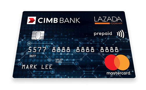 CIMB Lazada Prepaid Mastercard