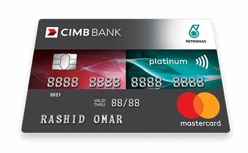 Kad Kredit CIMB Petronas Platinum