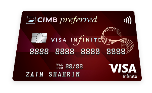 Kad Kredit CIMB Preferred Visa Infinite