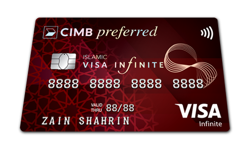 Kad Kredit CIMB Preferred Visa Infinite-i