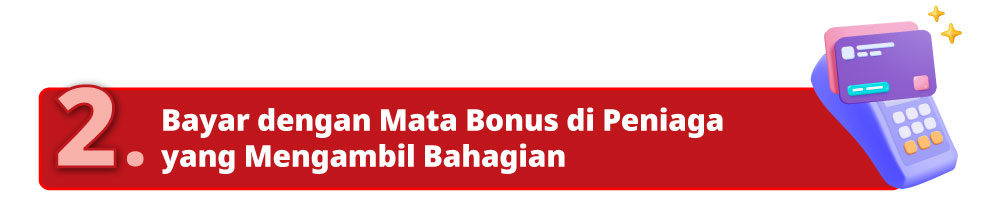 Cara menggunakan Mata Bonus CIMB