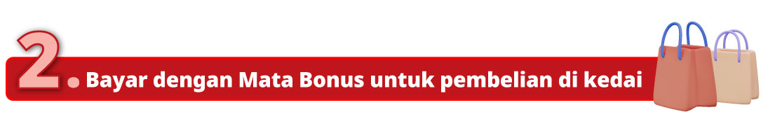 Cara menebus Mata Bonus CIMB