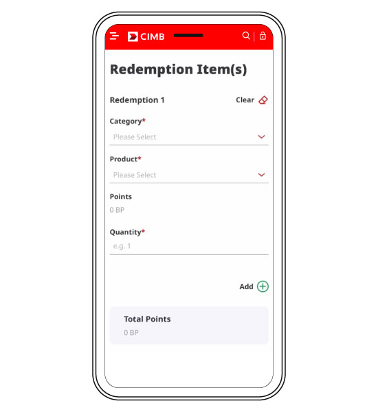 Cara menebus Mata Bonus CIMB Langkah 3