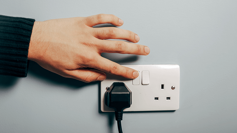 Unplug idle devices