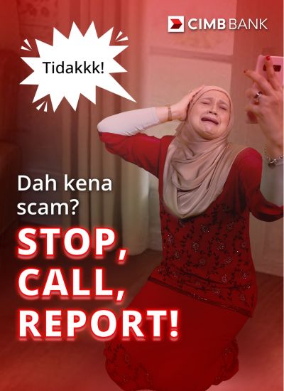 Got Scam? STOP, CALL, REPORT! 